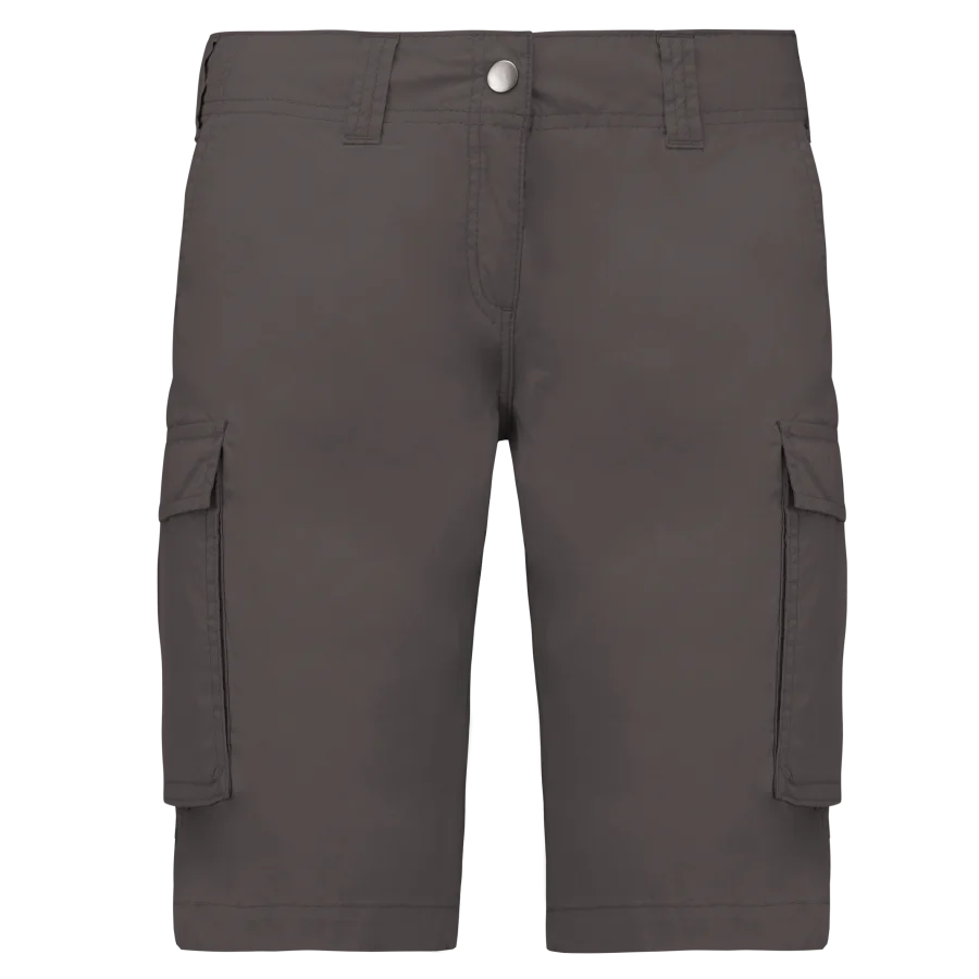Bermuda léger multipoches femme