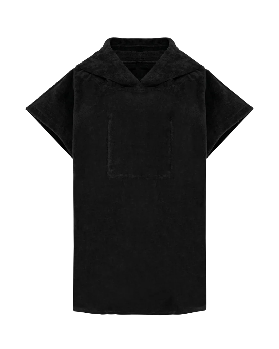 Poncho éponge à capuche enfant