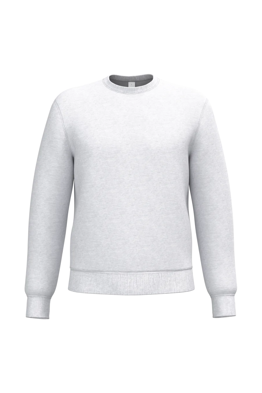 Sweat-shirt col rond unisexe