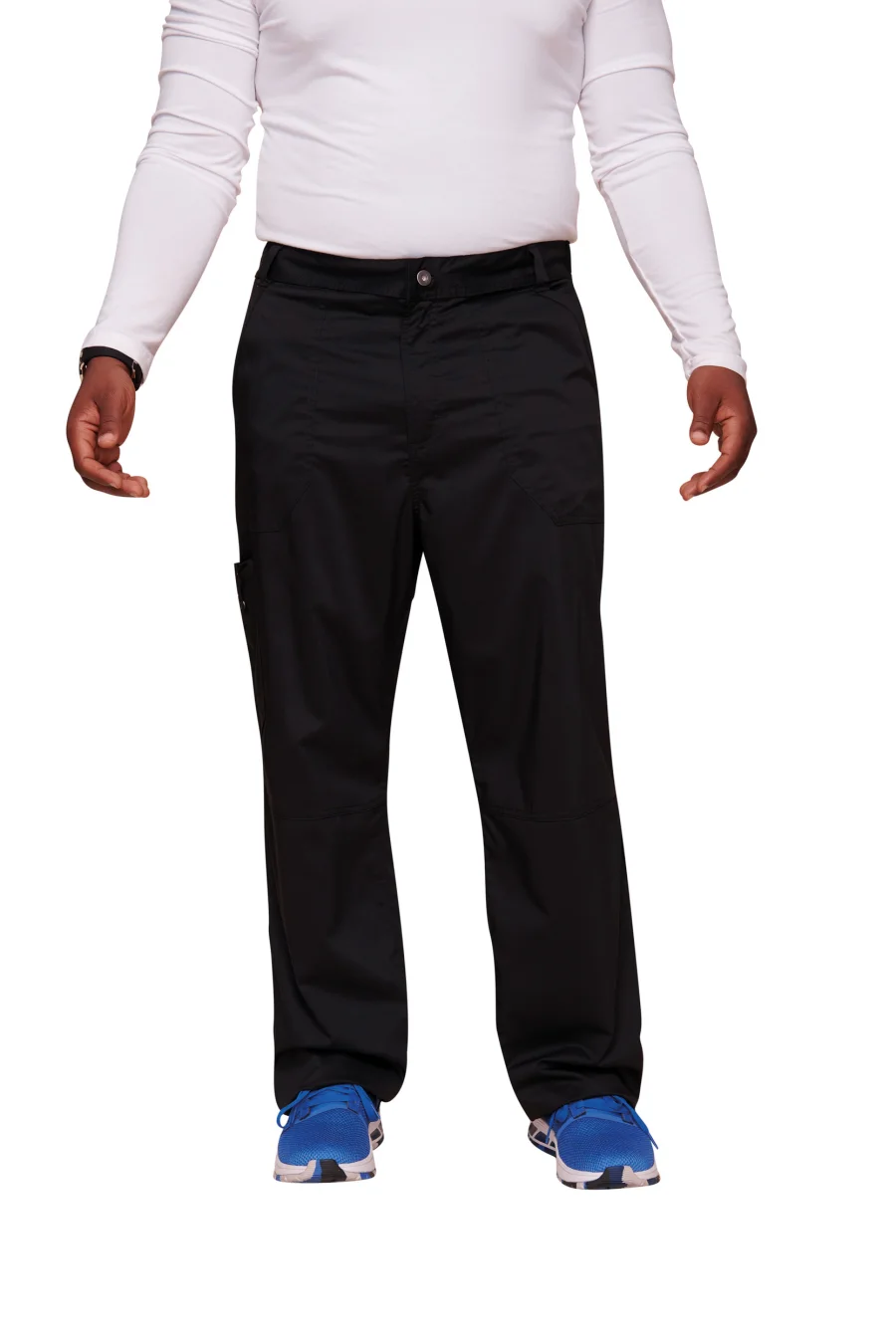 Pantalon cargo à braguette homme