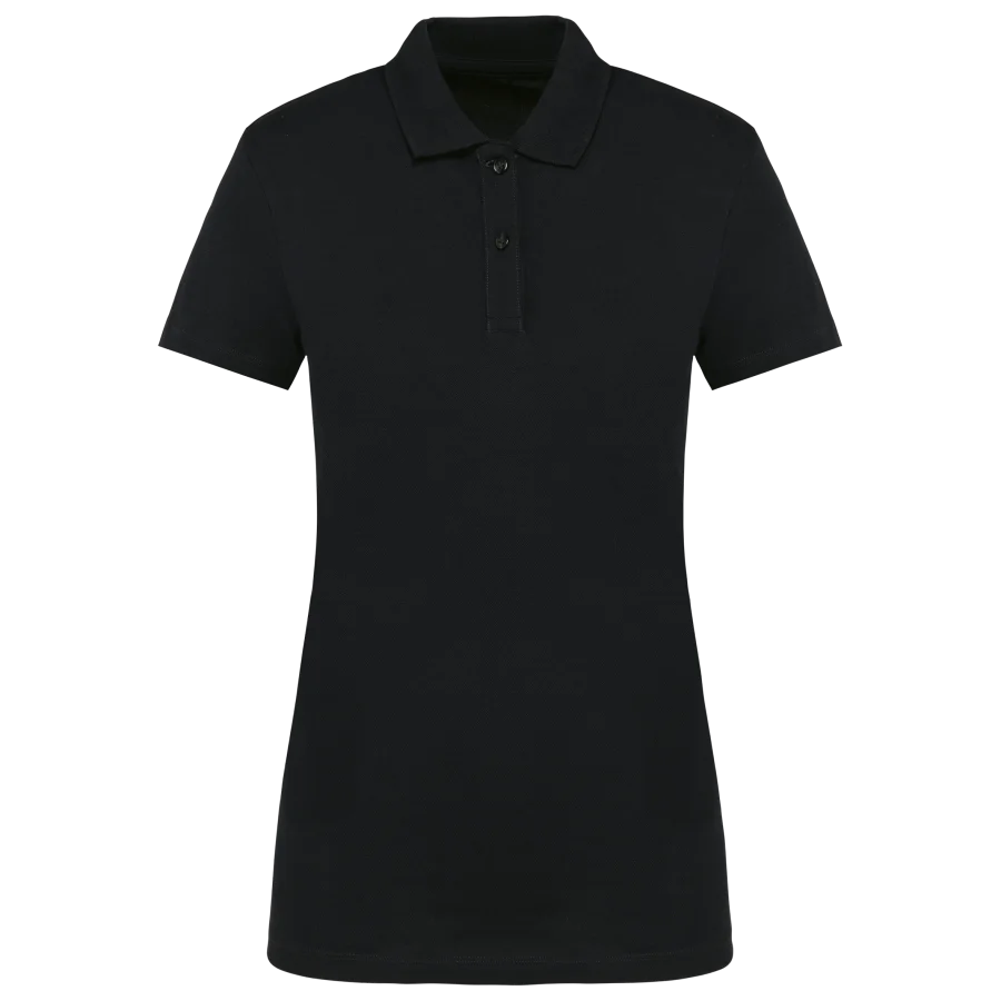 Polo Supima® manches courtes femme