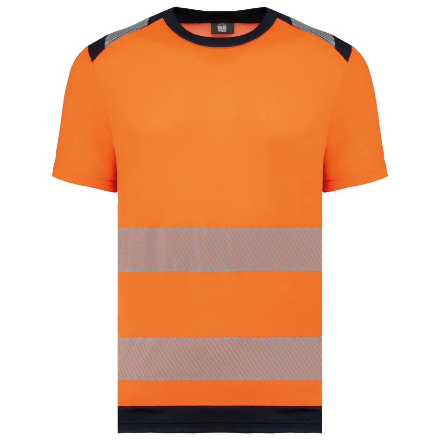 T-shirt de sécurité recyclé manches courtes unisexe