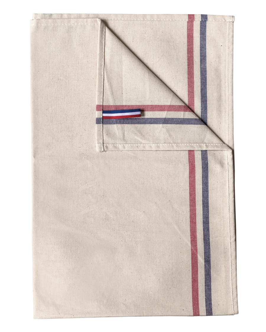 Essuie-vaisselle 2 rayures Origine France Garantie coloris Natural
