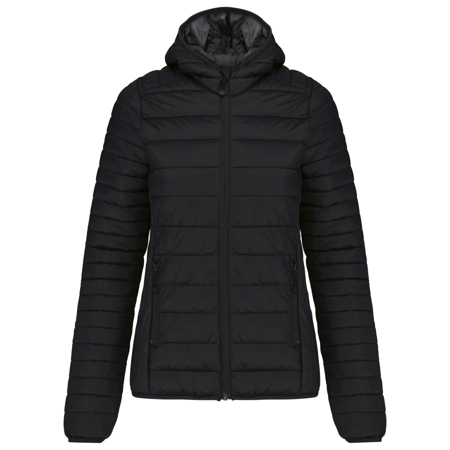 Doudoune légère capuche femme