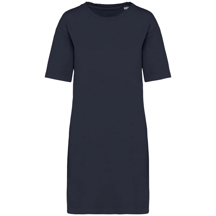 Robe t-shirt écoresponsable délavée femme