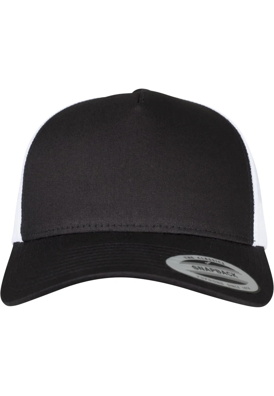 Casquette trucker retro bicolore