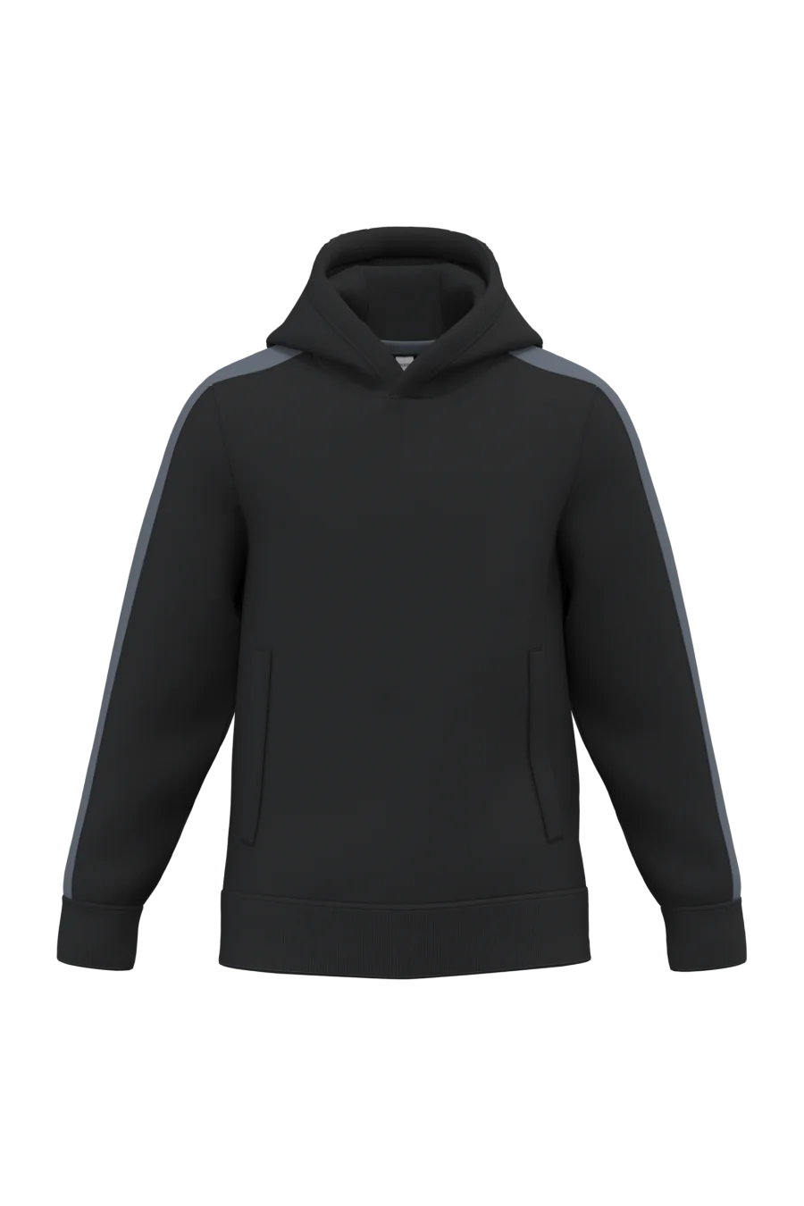 Sweat-shirt à capuche teamwear bicolore enfant