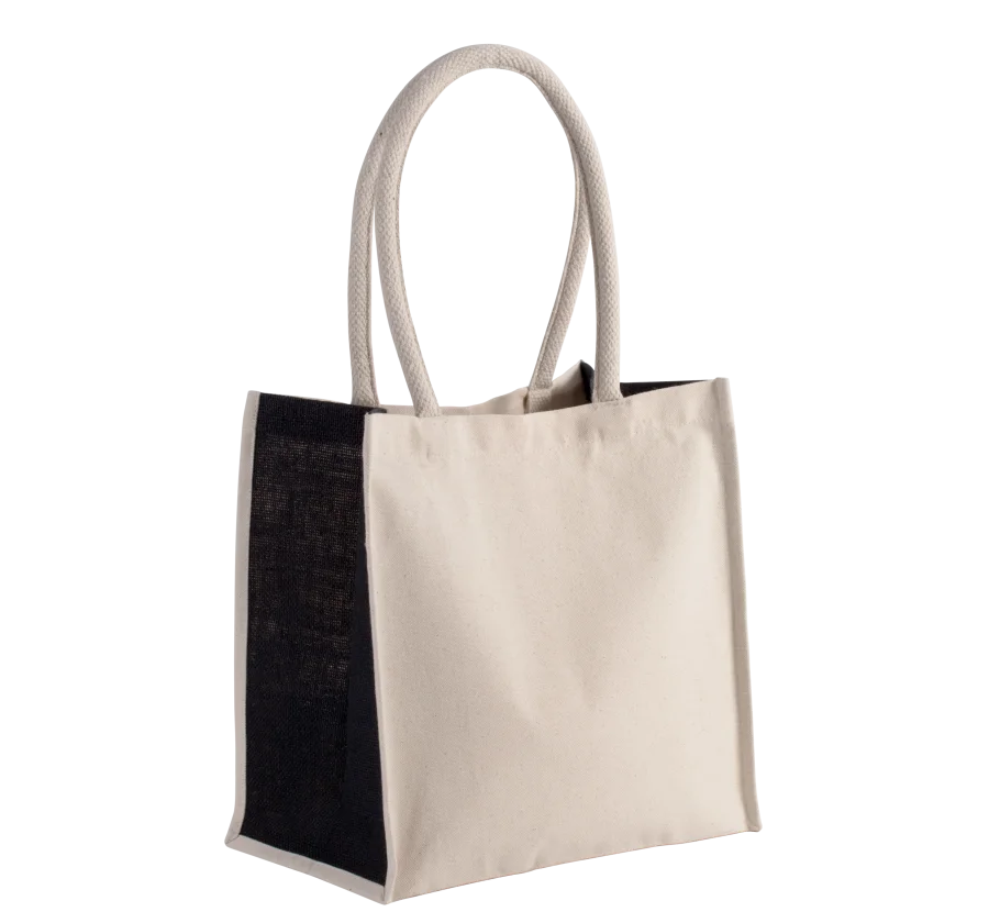 Sac cabas en coton / jute - 17 L