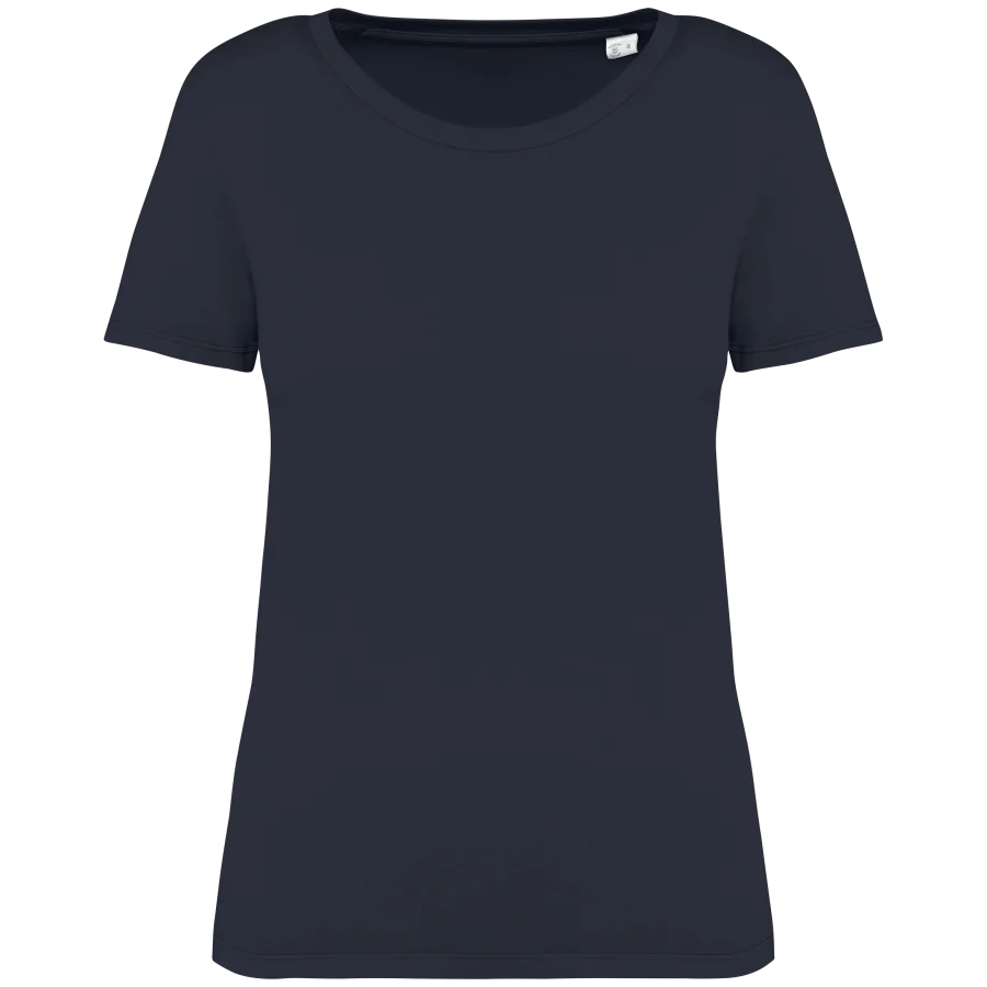 T-shirt écoresponsable délavé femme