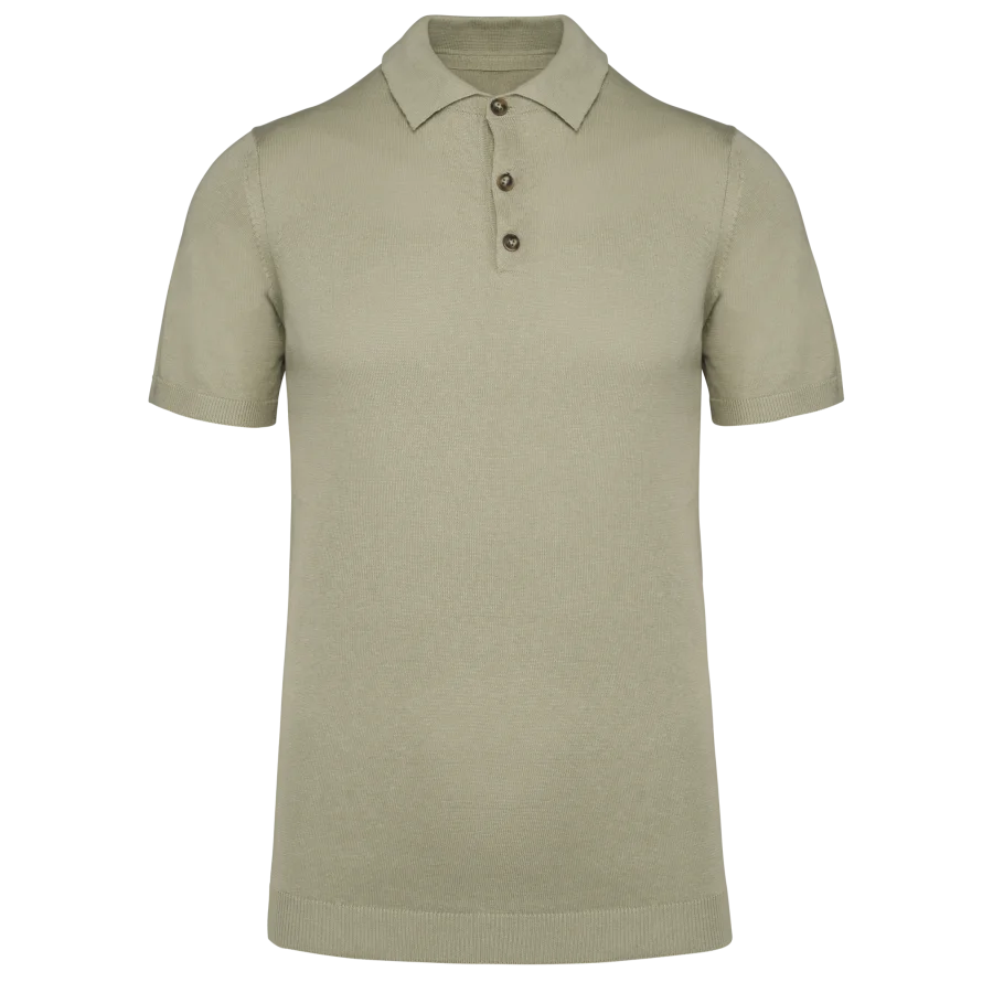 Polo écoresponsable en maille homme