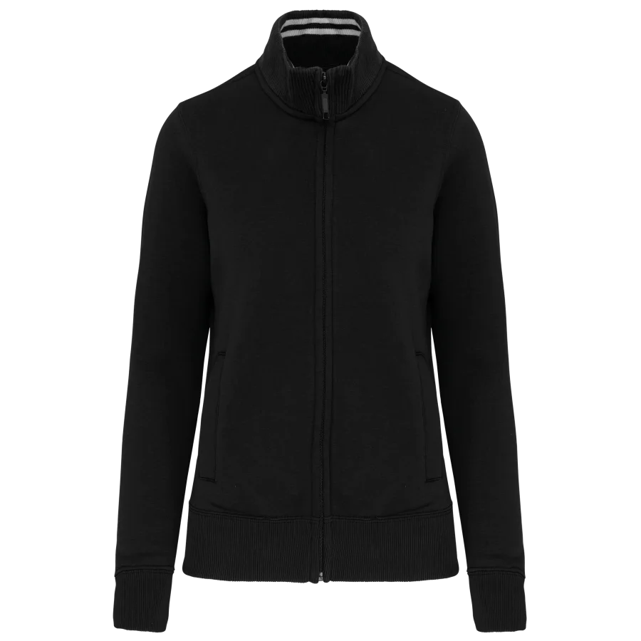 Veste molleton zippée femme