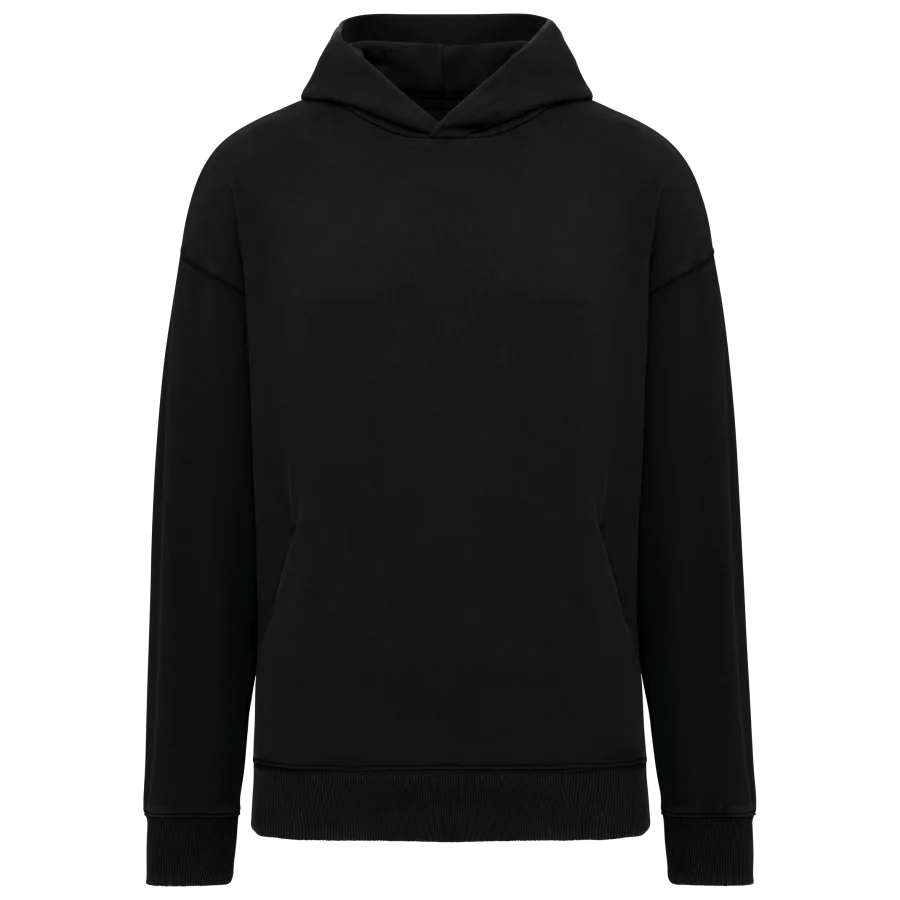 Sweat-shirt écoresponsable à capuche délavé oversize unisexe