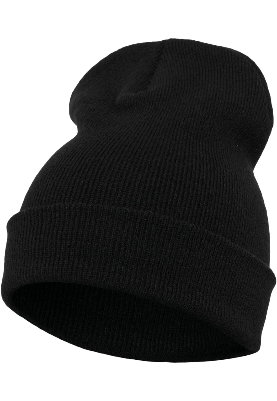Bonnet long en maille épaisse