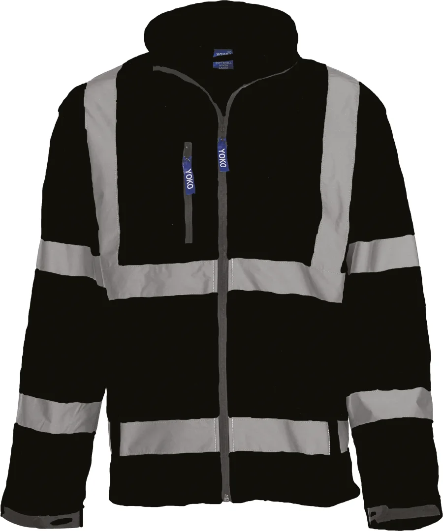 Veste softshell haute visibilité