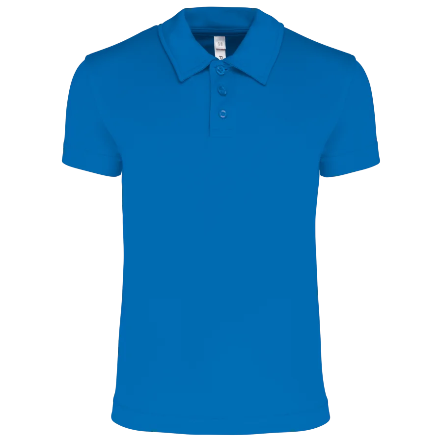 Polo sport manches courtes enfant