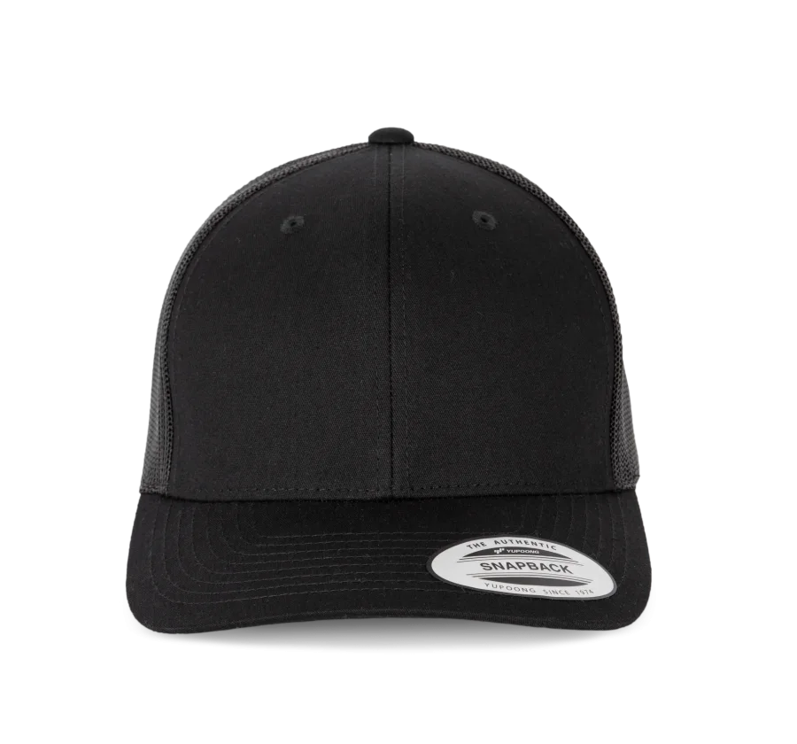 Casquette Trucker modèle rétro - 6 panneaux