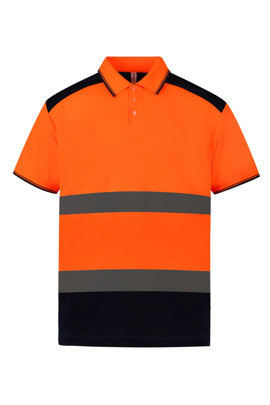 Polo bicolore haute visibilité