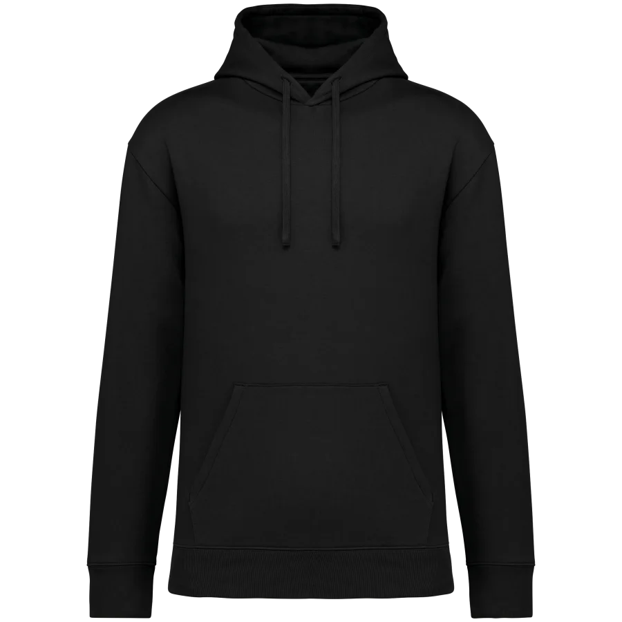 Sweat-shirt écoresponsable à capuche à épaules tombantes molleton gratté unisexe