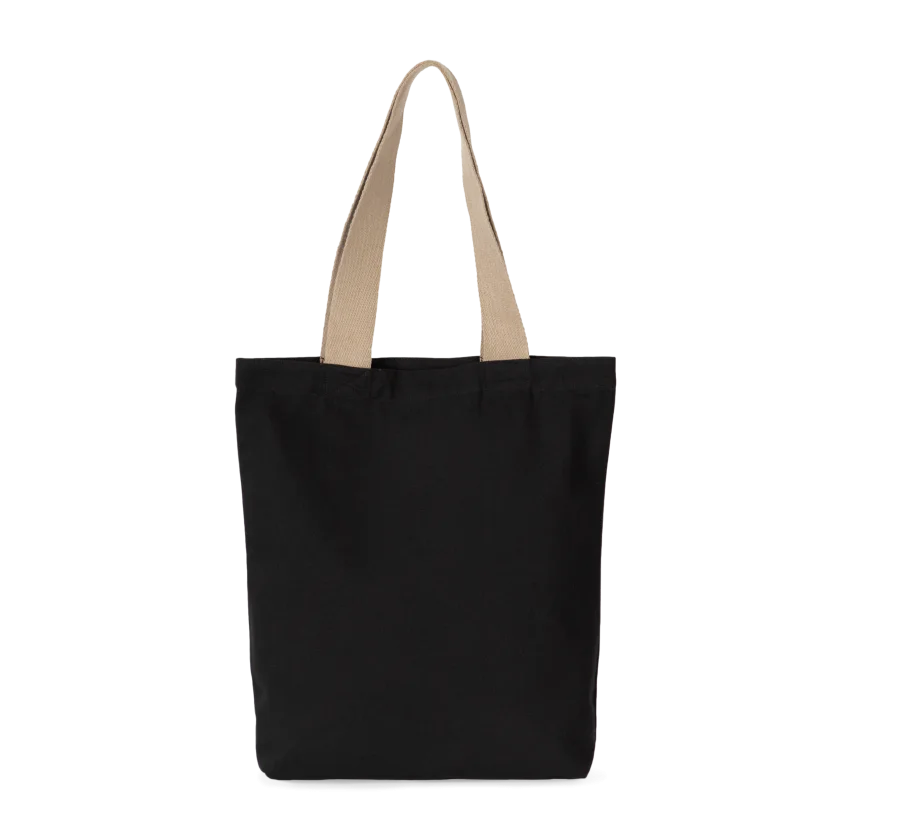 Sac shopping recyclé à fond plat