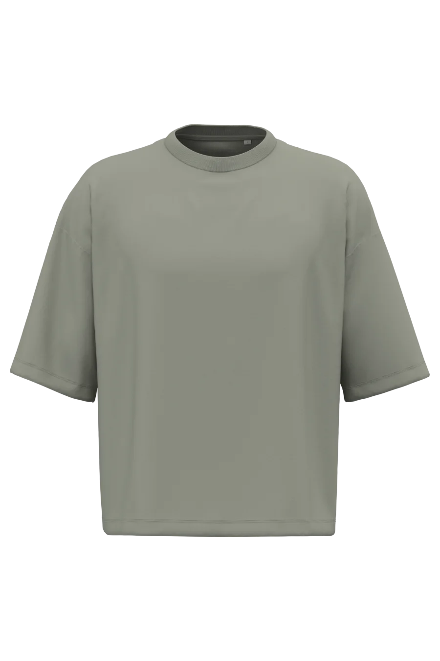 T-shirt écoresponsable boxy à épaules tombantes homme
