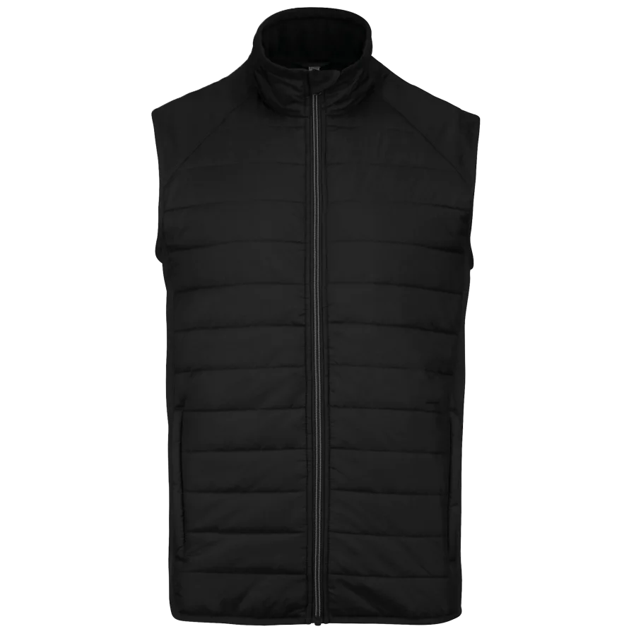 Veste sport bi-matière sans manches unisexe