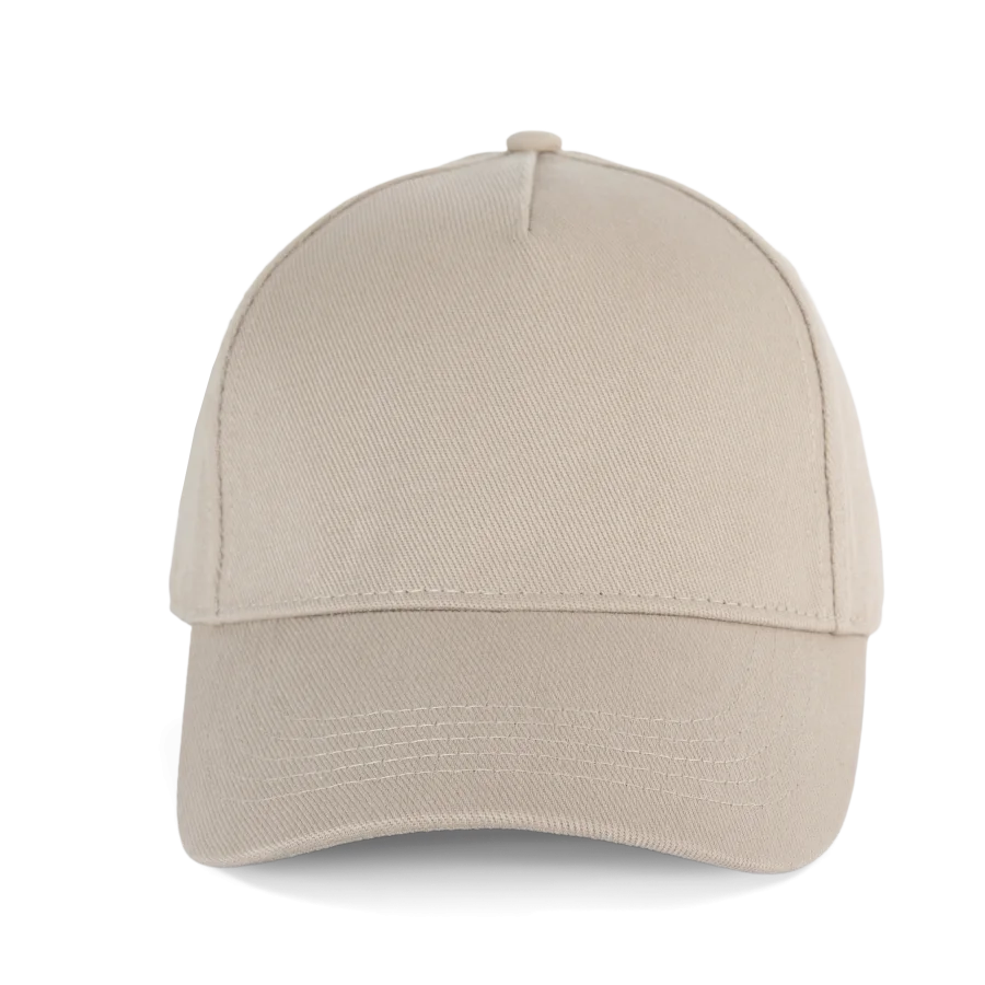 Casquette en coton bio 5 panneaux - K-up Gold Label