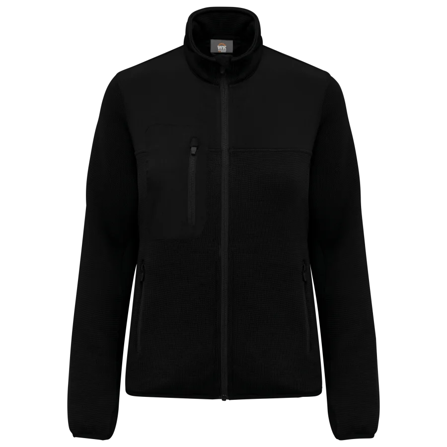 Veste recyclée en polytricot femme