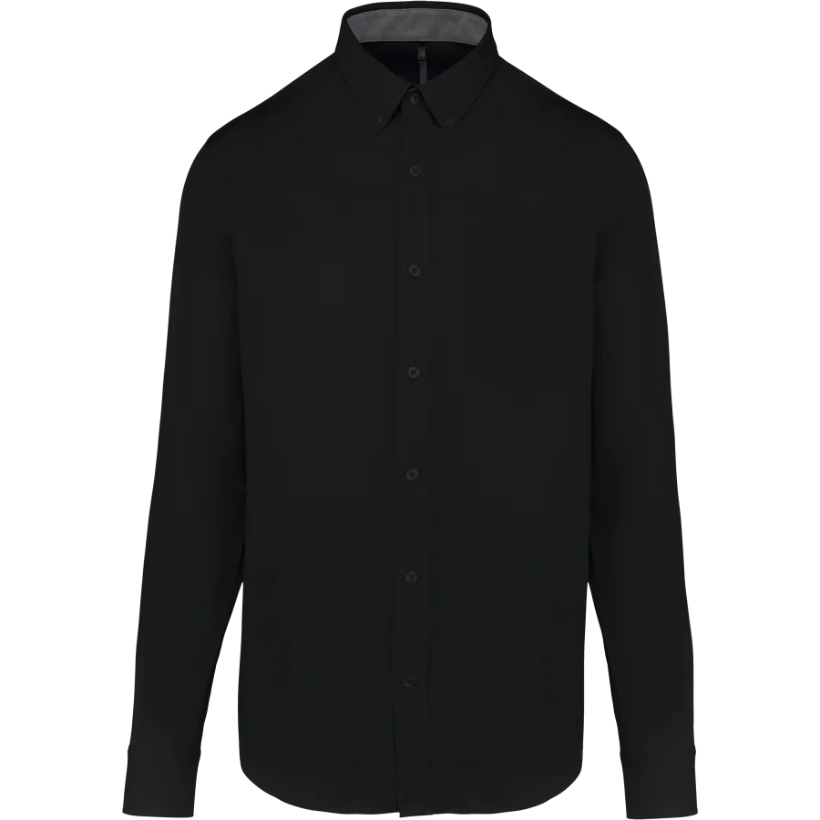 Chemise coton manches longues Nevada homme