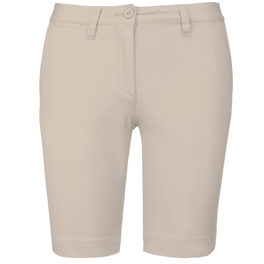 Bermuda chino femme