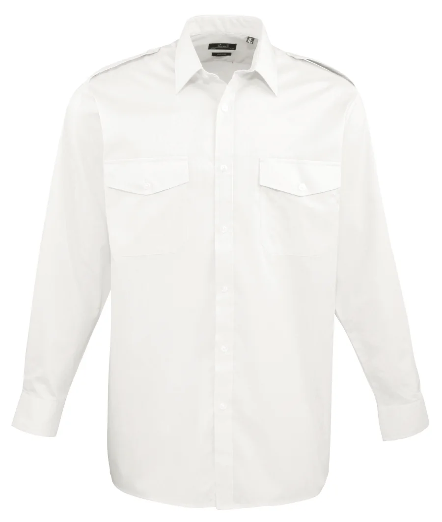 Chemise Homme manches longues Pilote