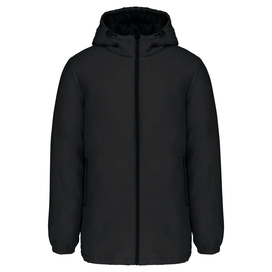 Parka à capuche recyclée unisexe