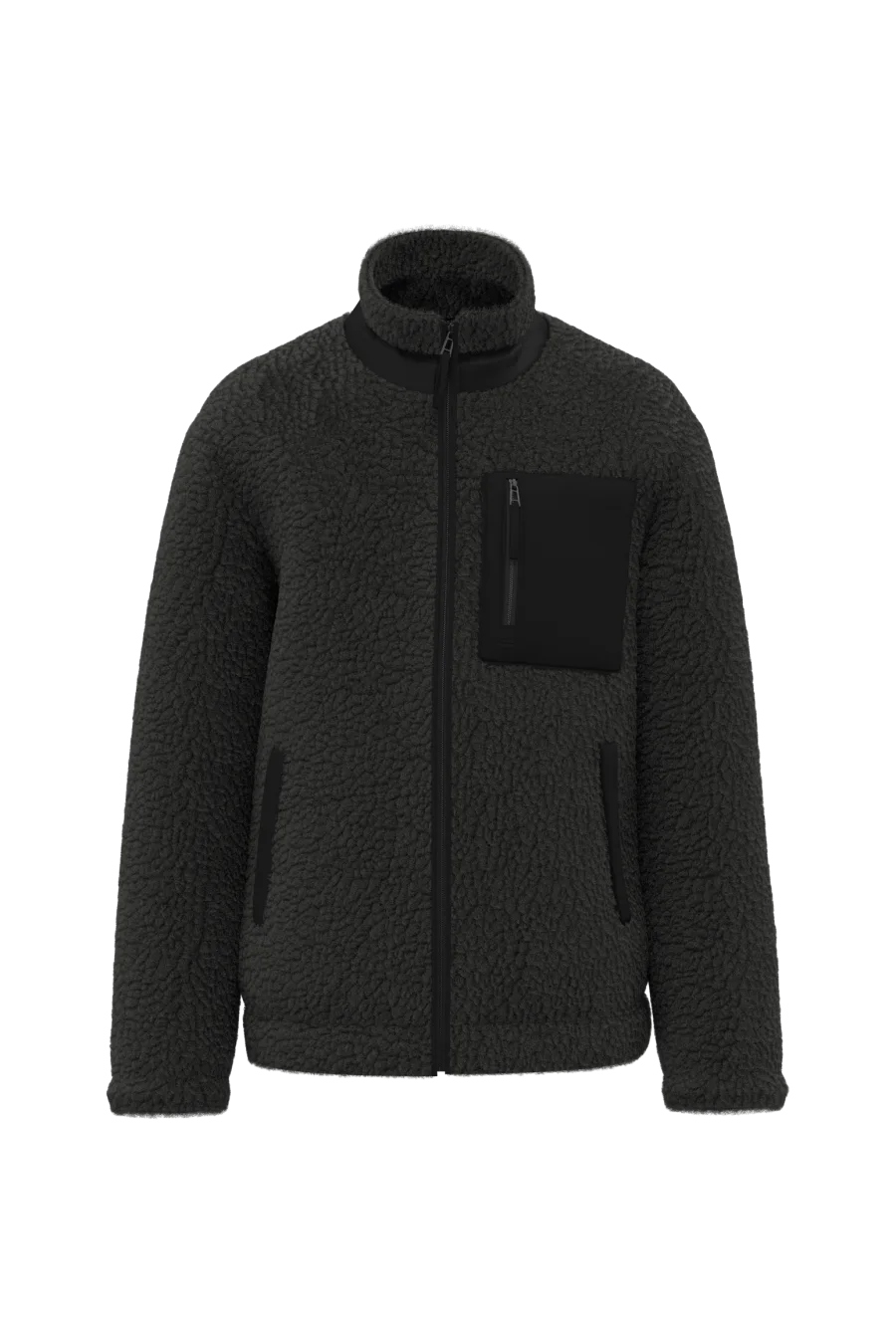 Veste écoresponsable en sherpa unisexe