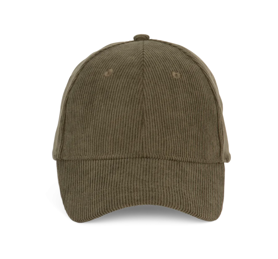 Casquette en velours - 6 panneaux
