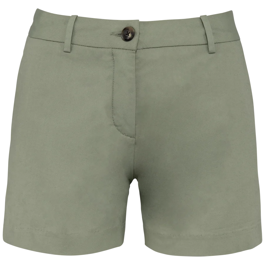 Bermuda chino écoresponsable femme