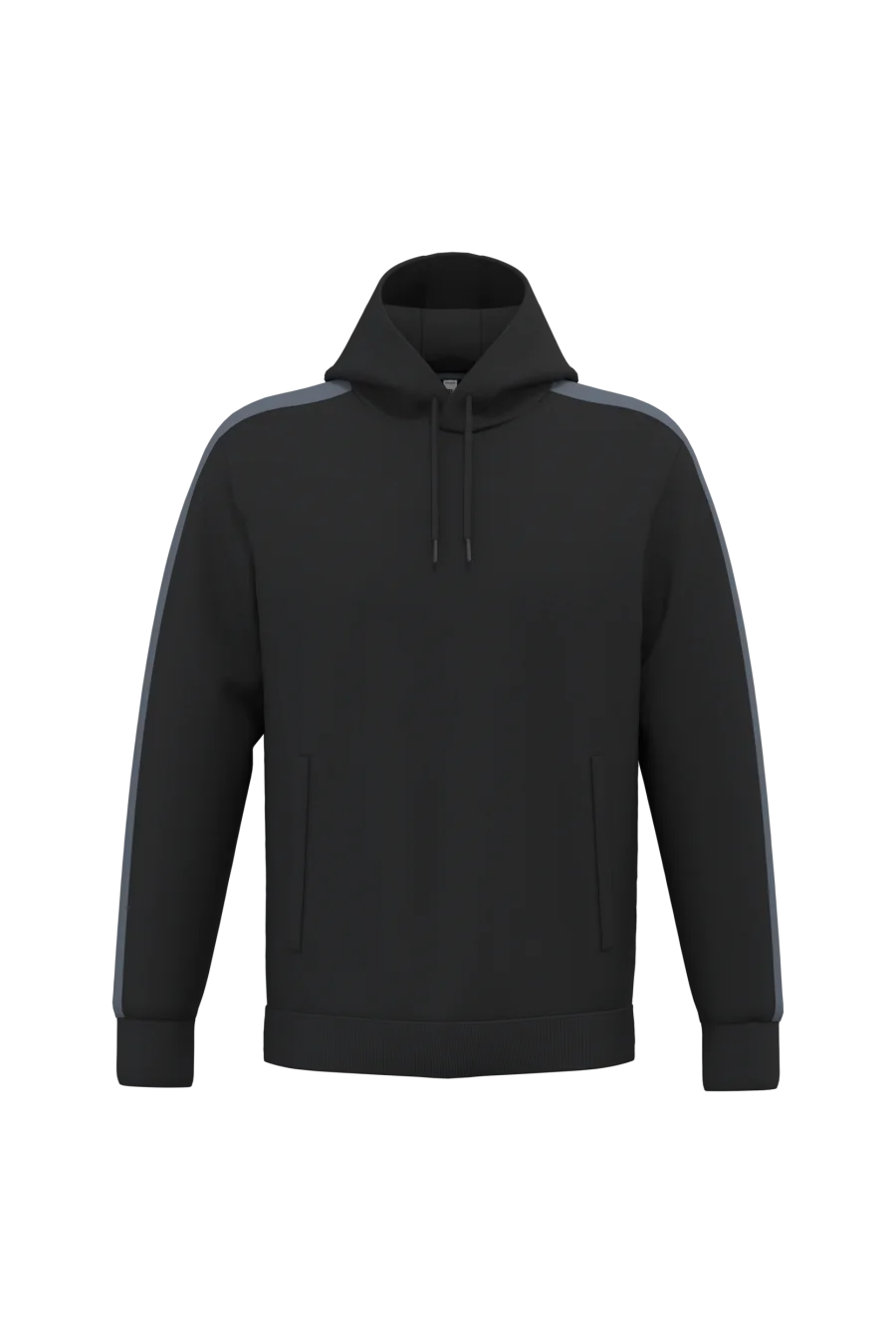 Sweat-shirt à capuche teamwear bicolore unisexe