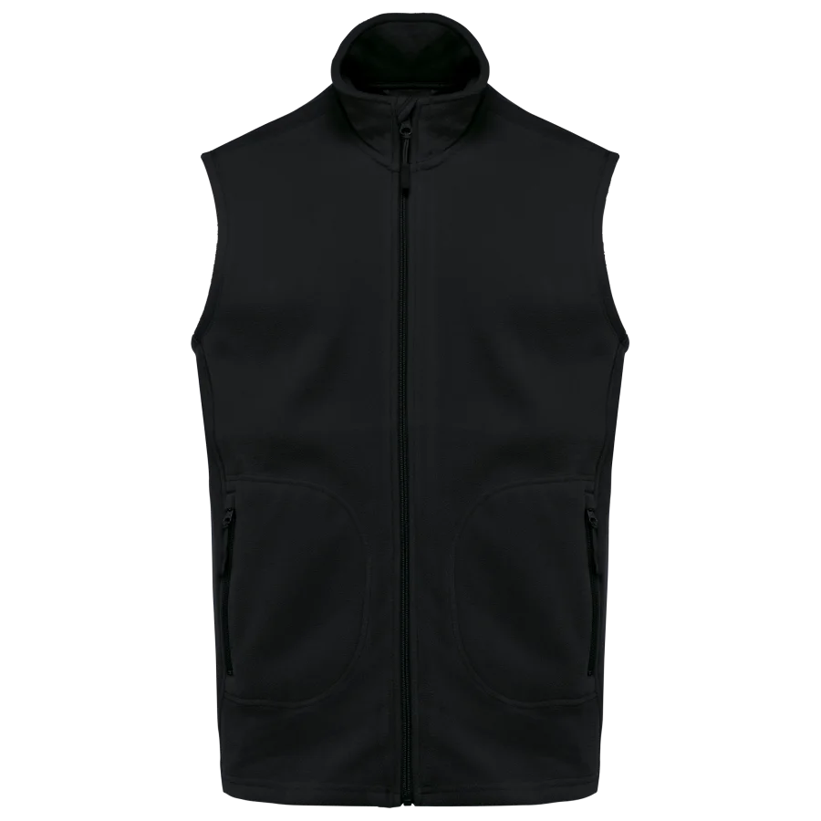 Bodywarmer micropolaire écoresponsable unisexe
