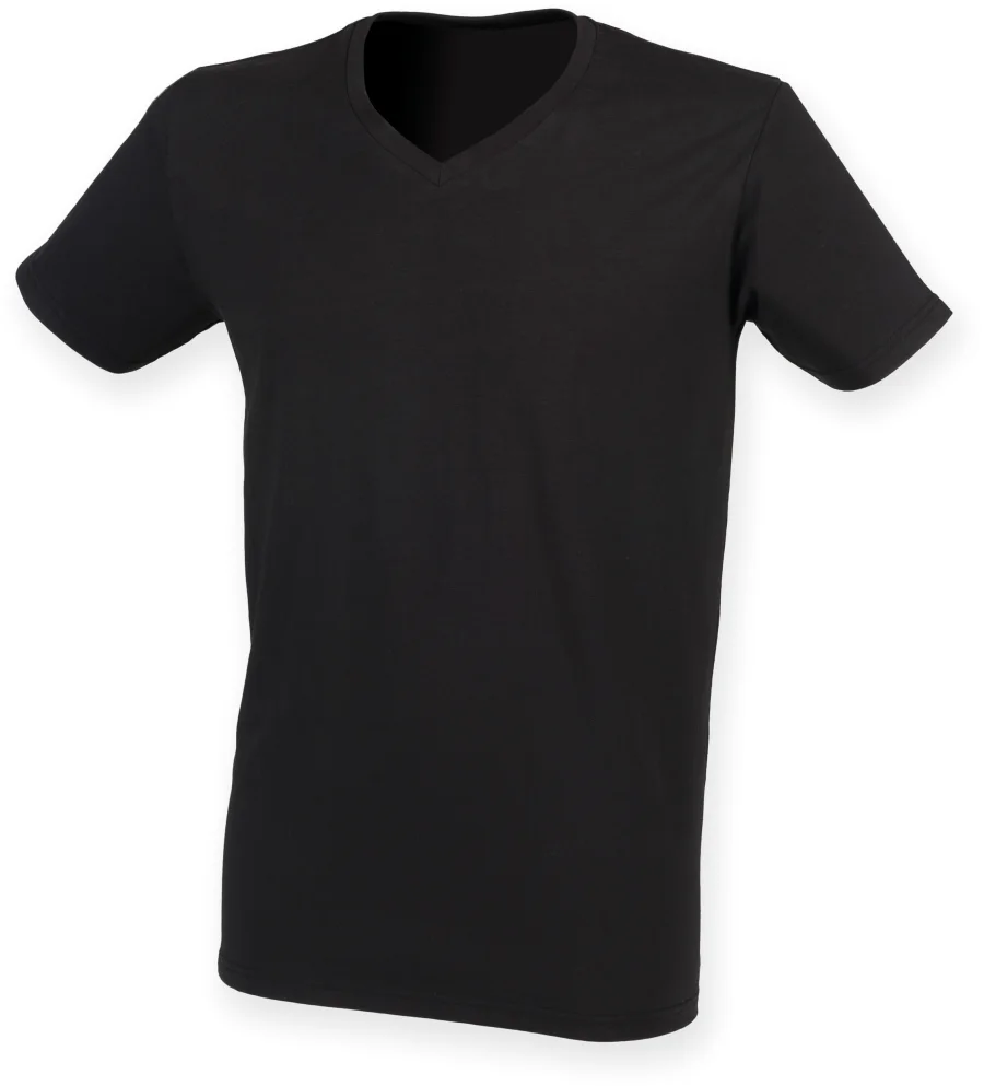 T-shirt homme col v Feel Good