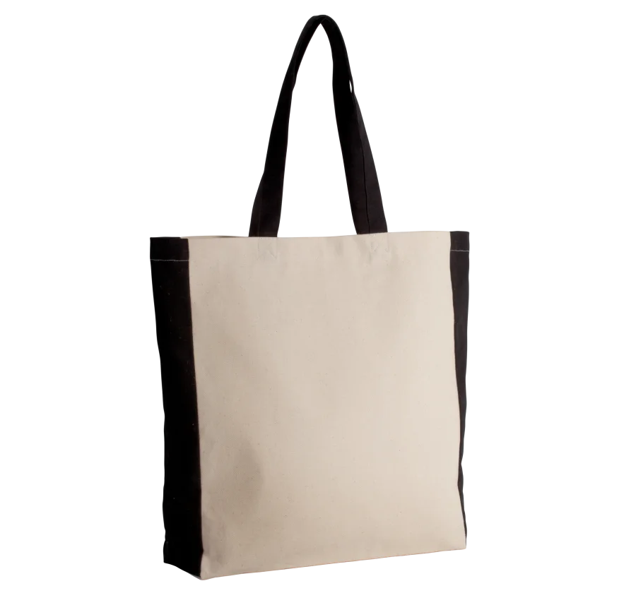 Sac cabas bicolore