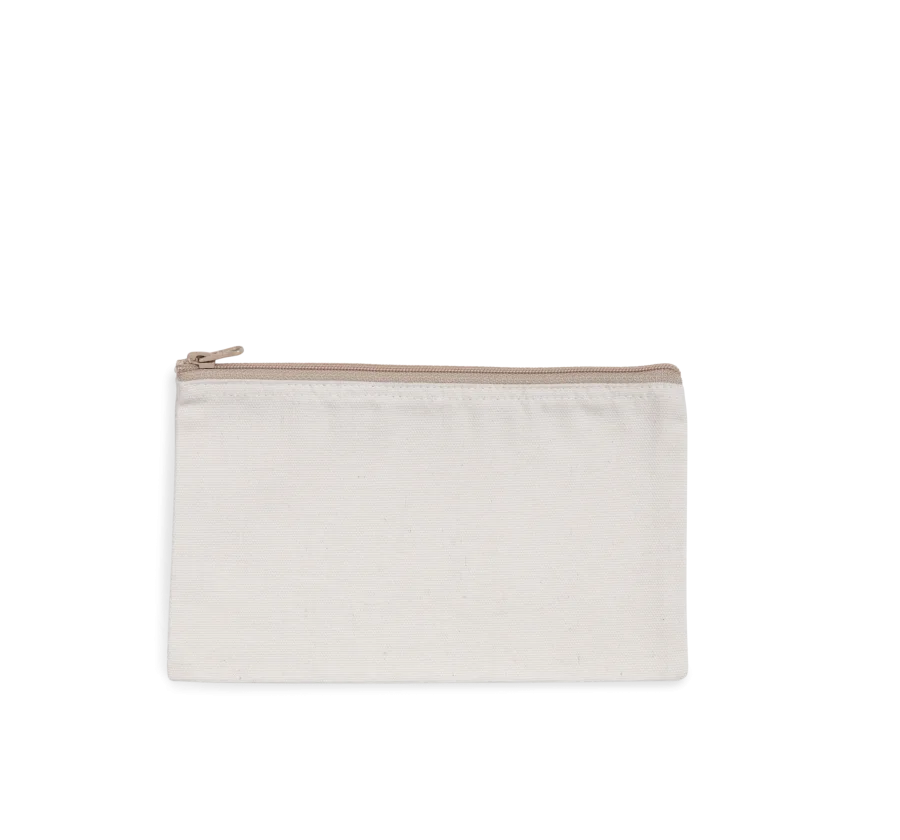 Pochette zippée recyclée