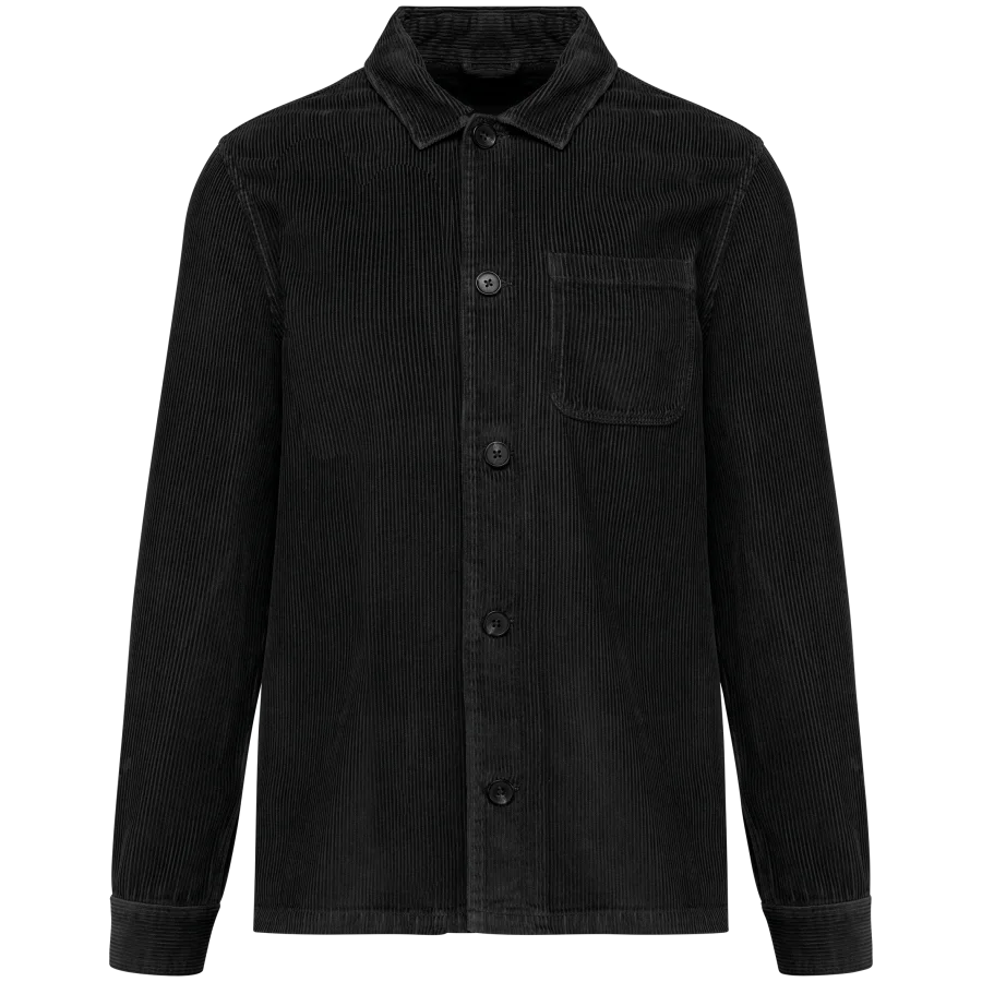 Veste écoresponsable en velours côtelé homme