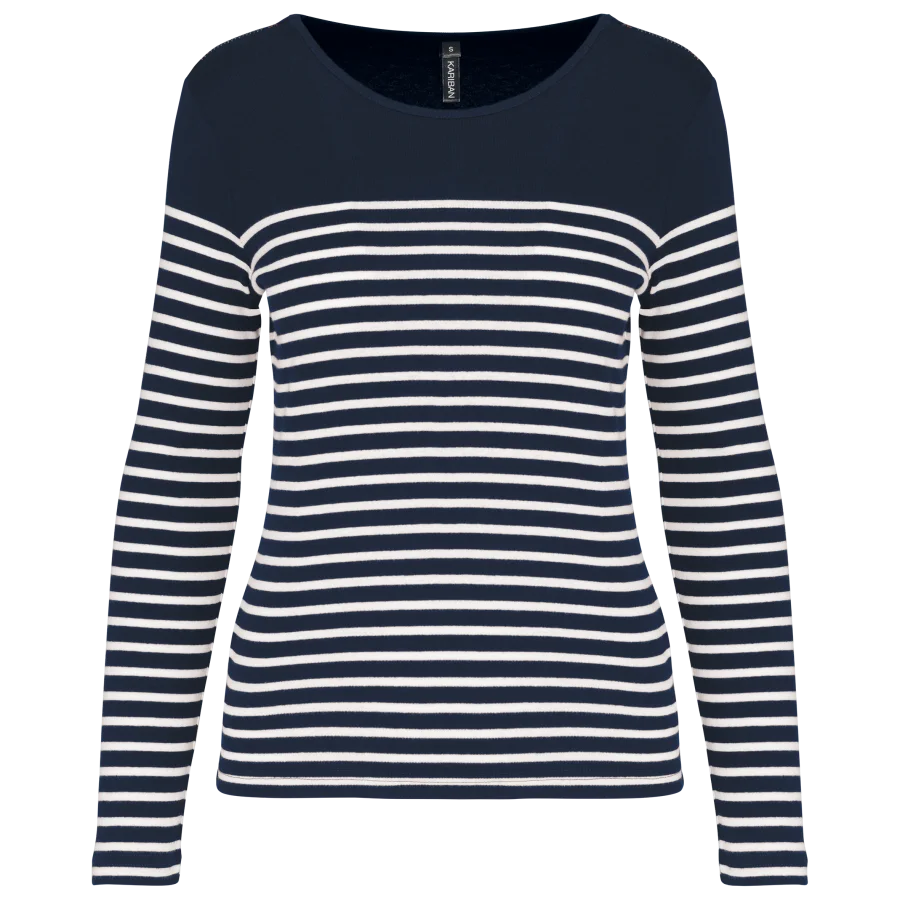 Marinière manches longues femme