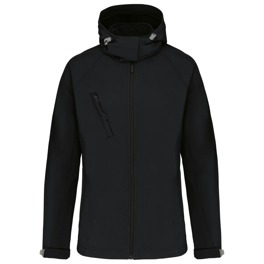 Veste softshell à capuche amovible femme