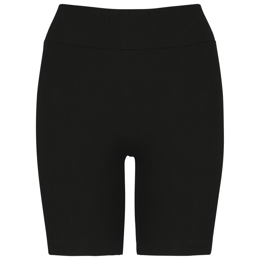 Short écoresponsable côtelé femme