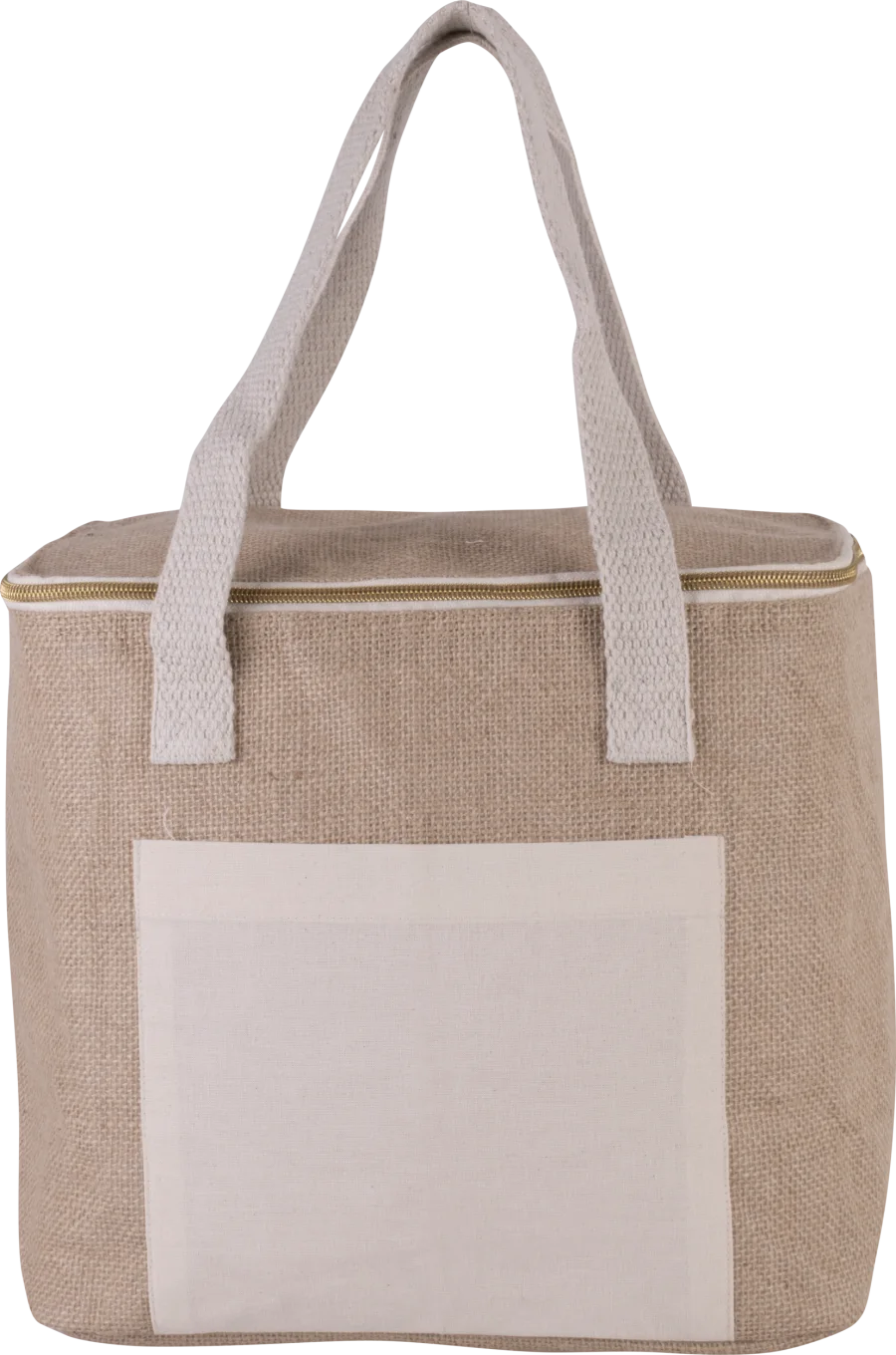 Sac isotherme en jute - modèle moyen