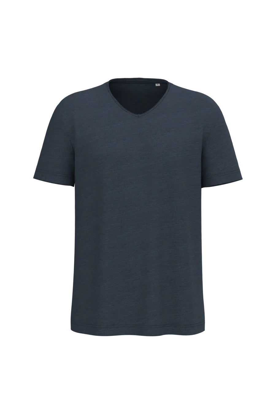 T-shirt écoresponsable col slub à épaules tombantes homme coloris Navy Blue