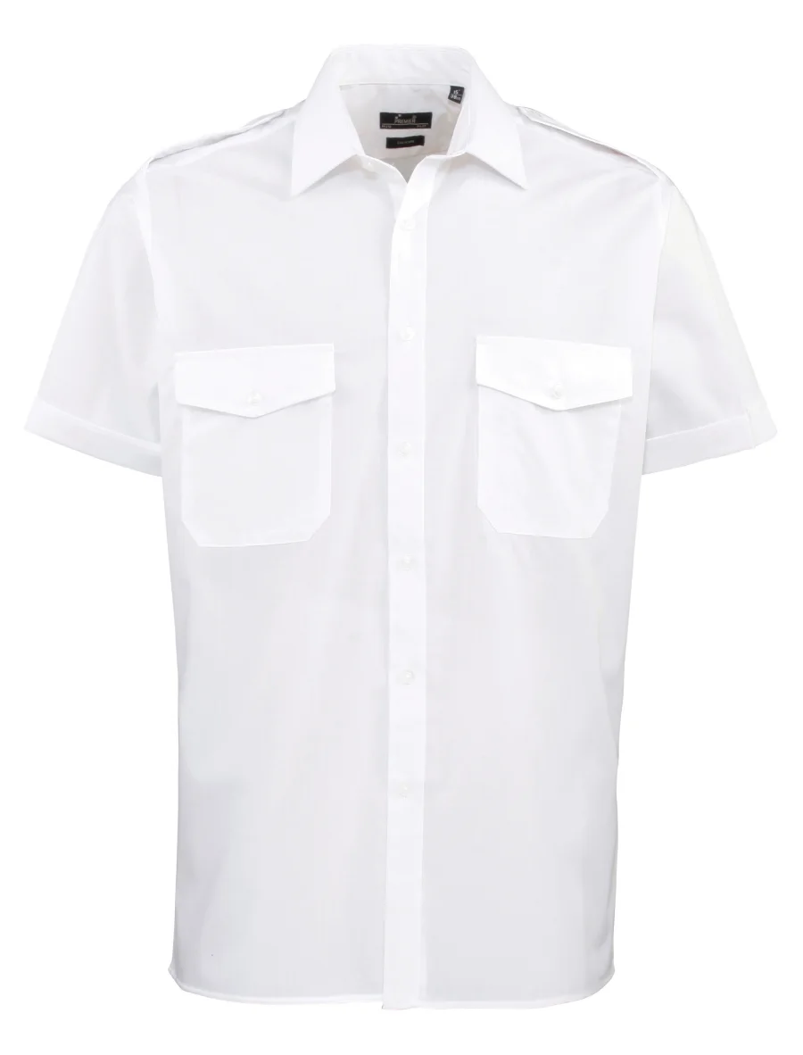Chemise Homme manches courtes Pilote
