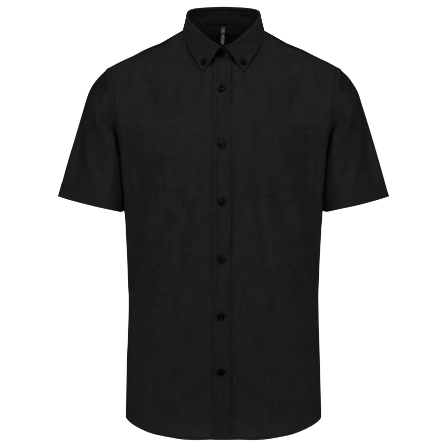 Chemise Oxford manches courtes