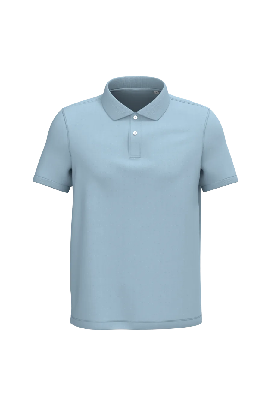 Polo écoresponsable maille piquée homme