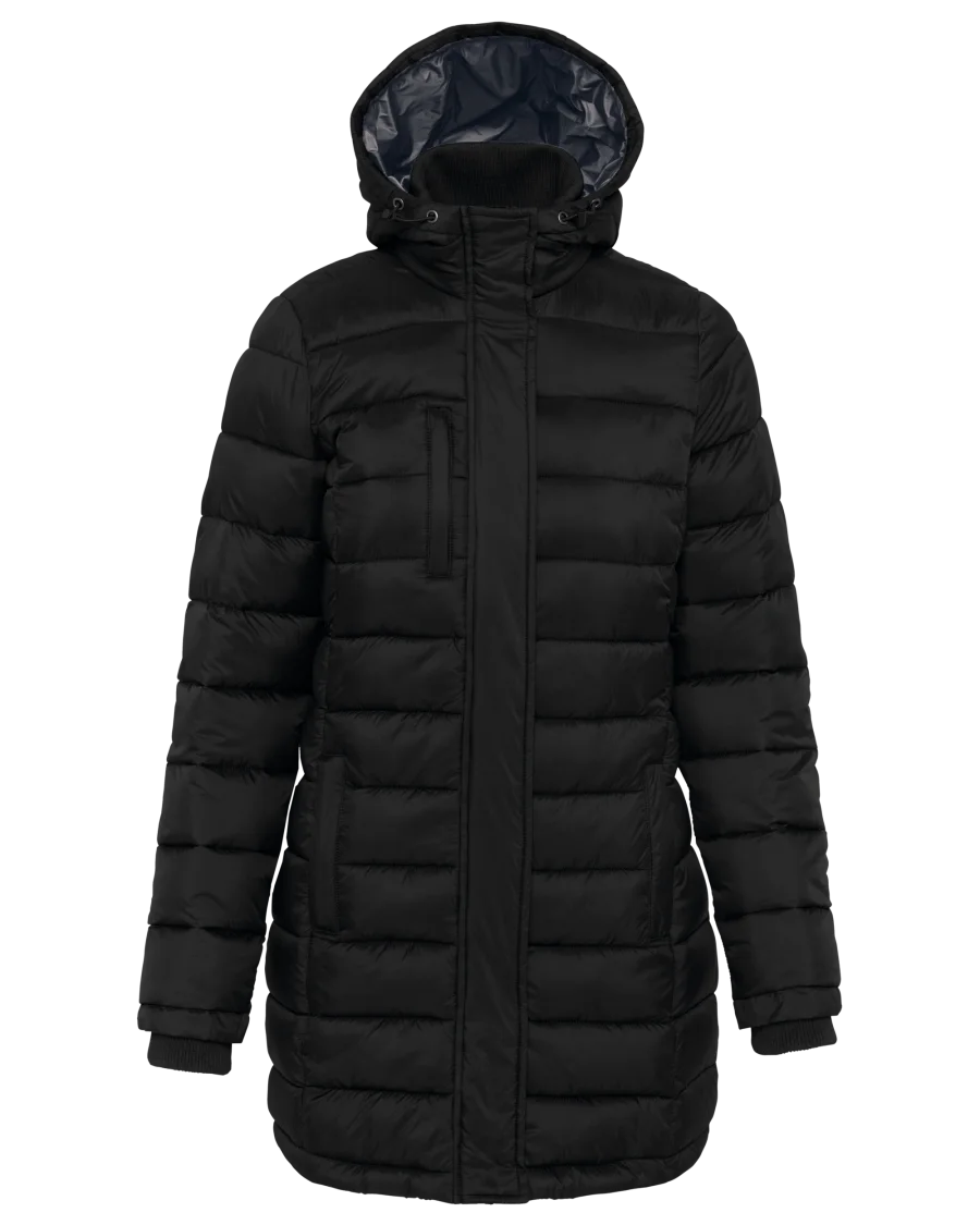 Parka doudoune légère à capuche femme