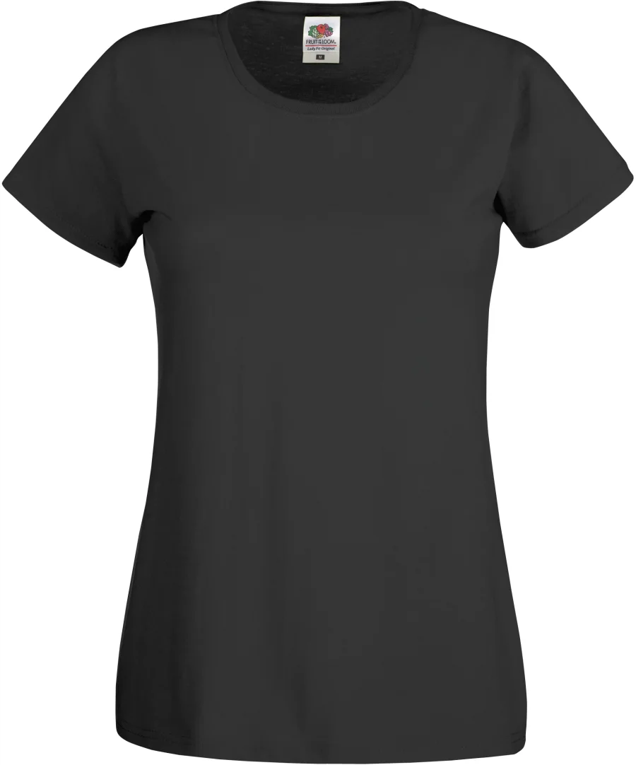 T-shirt Femme Original-T (Full Cut 61-420-0) coloris Black